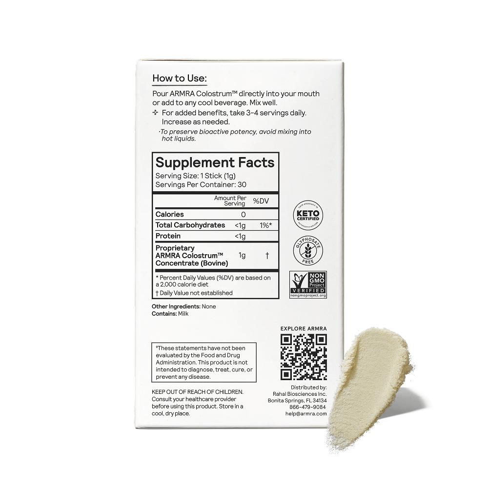 Unflavored Packets back