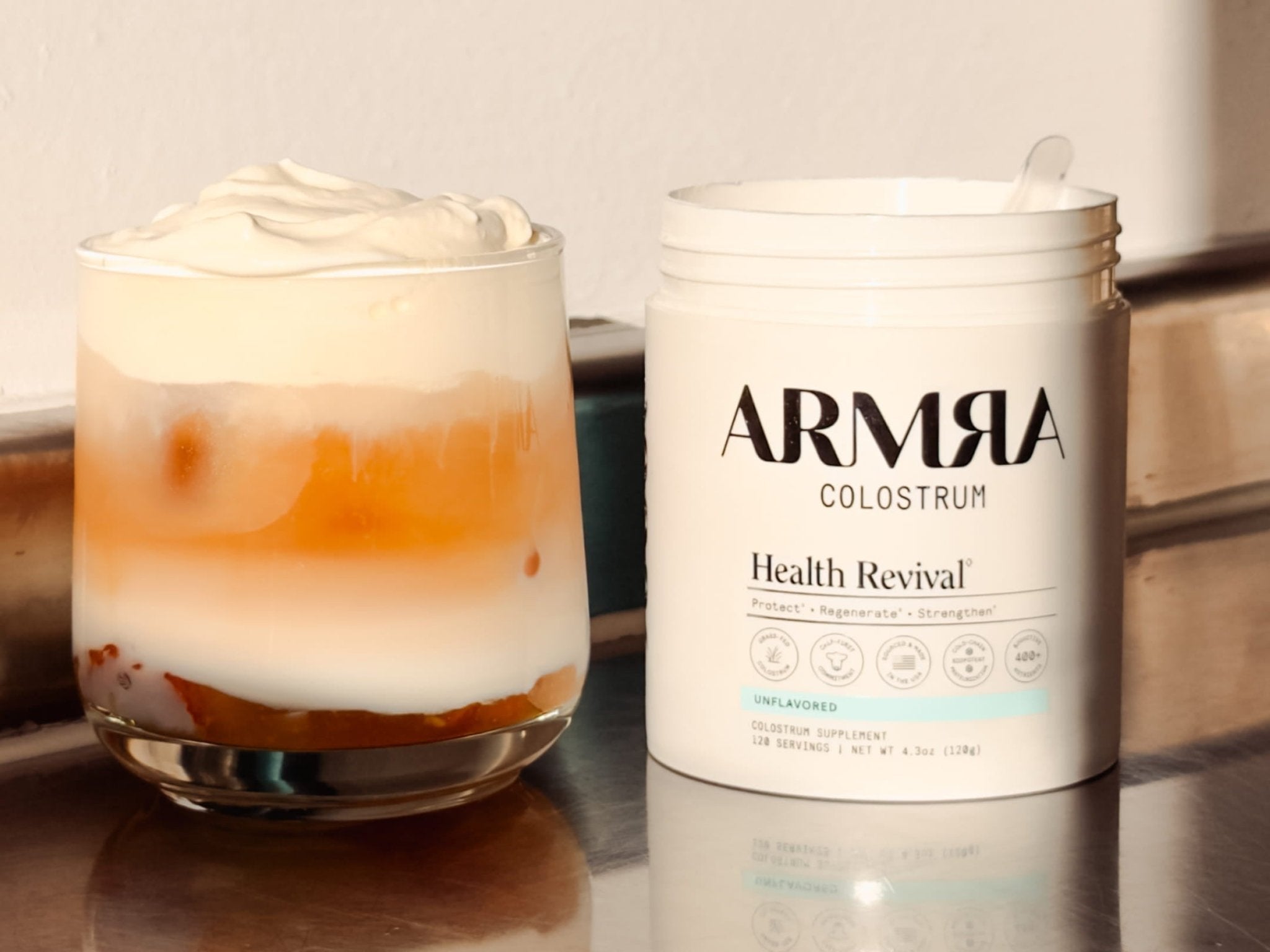 ARMRA Colostrum™ Chai Latte - ARMRA Colostrum