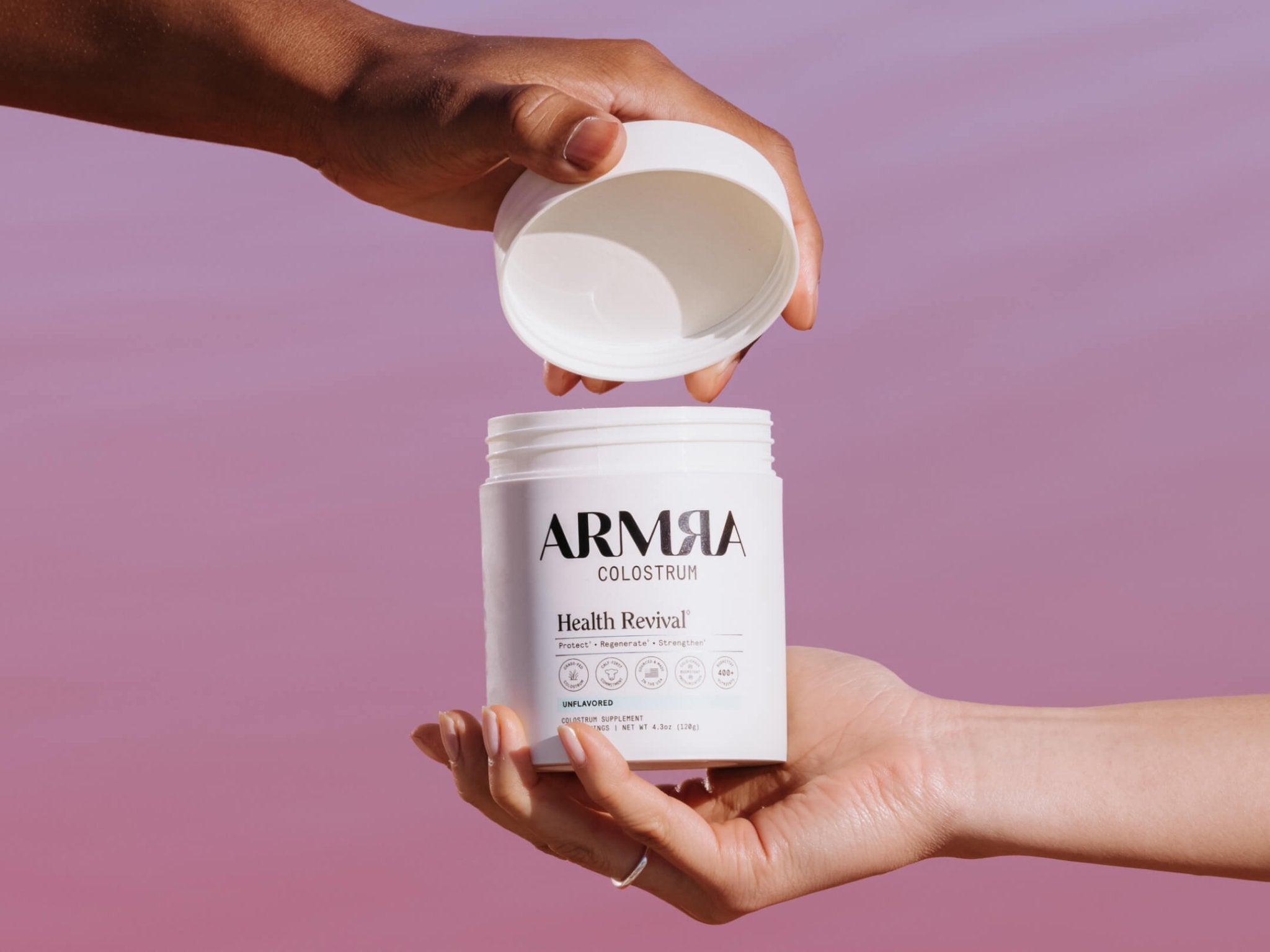 Notes on love from<br> Dr. Sarah Rahal - ARMRA Colostrum