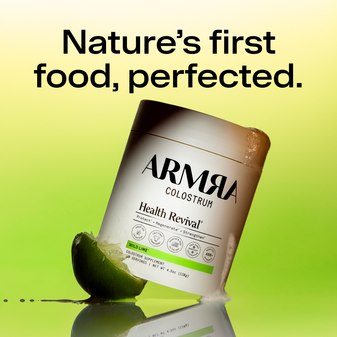 ARMRA Colostrum Wild Lime Jar