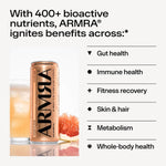 ARMRA Colostrum Soda Pomelo Basil 12-Pack - ARMRA Colostrum