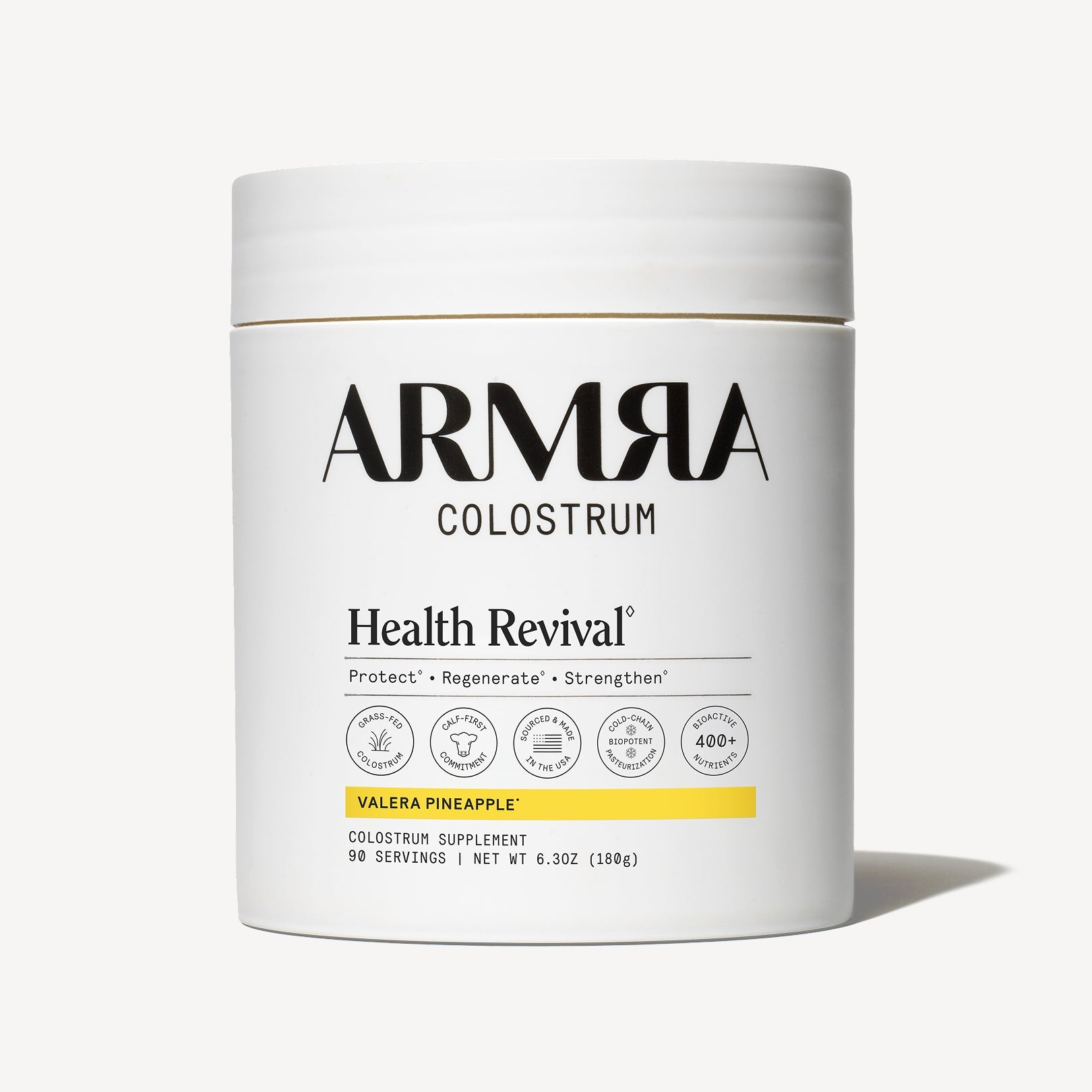 ARMRA Colostrum Valera Pineapple Jar - ARMRA Colostrum