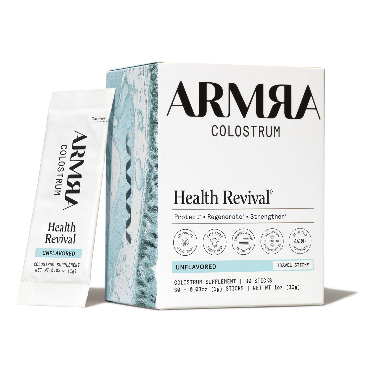 ARMRA Unflavored Travel Sticks - ARMRA